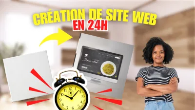Je vais créer un Site Web Personnalisé pour Votre Entreprise en 24H