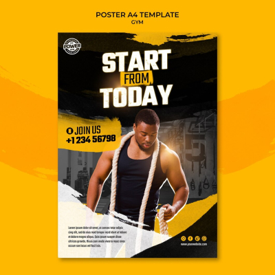 Conception d'une affiche professionnelle