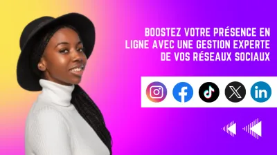 Je vais gérer vos Réseaux Sociaux pour Entreprises en 1 Semaine